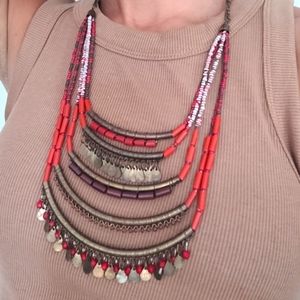Anthropologie statement necklace